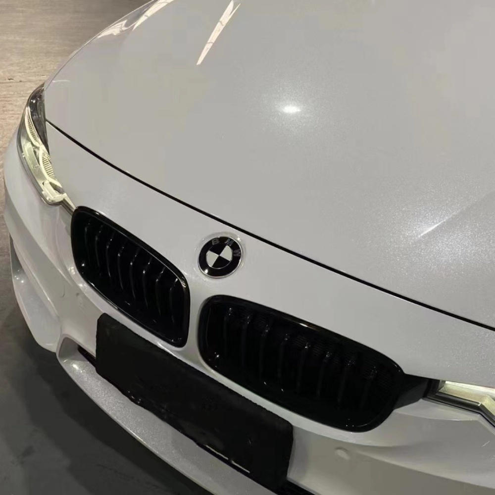Ravoony Plus Sparkle White Car Vinyl Wrap