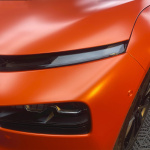 Ravoony Plus Pure Metal Orange Car Vinyl Wrap