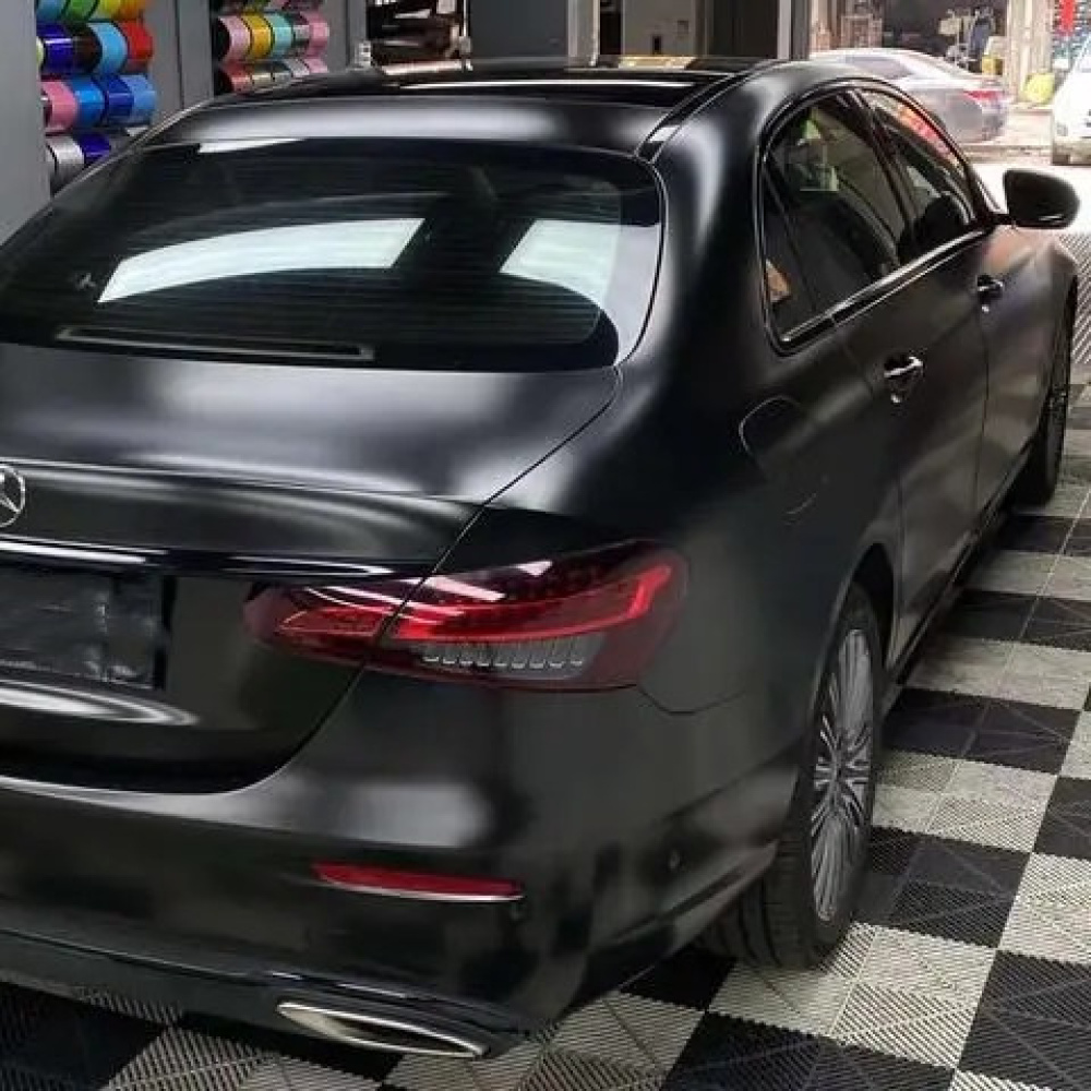 Ravoony Plus Pure Metal Black Car Vinyl Wrap