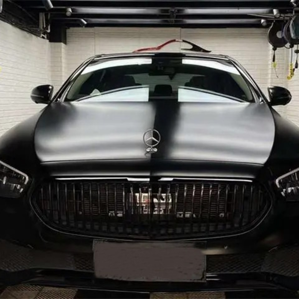 Ravoony Plus Pure Metal Black Car Vinyl Wrap