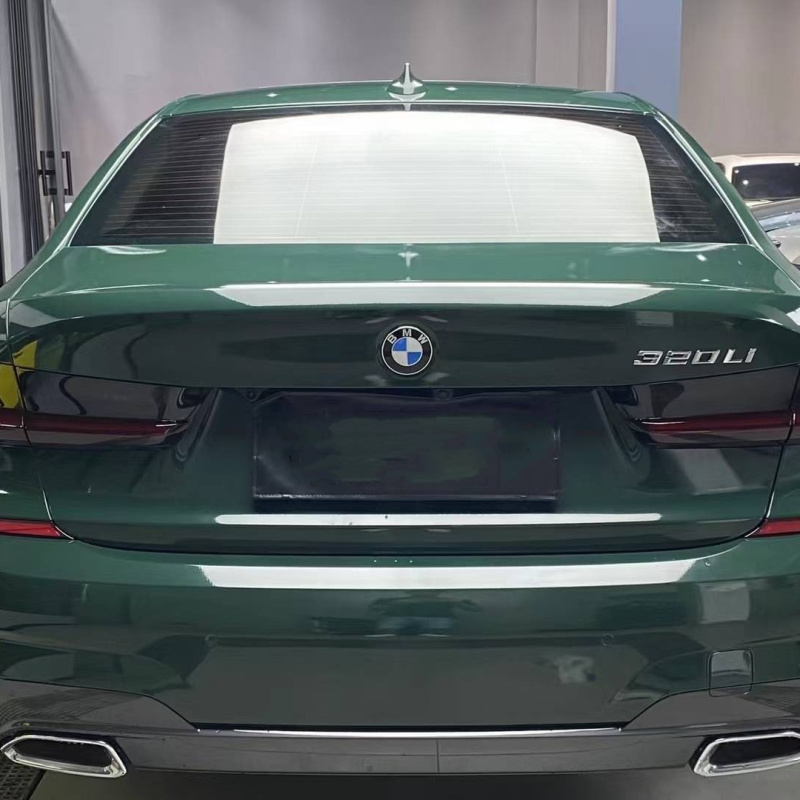Ravoony Plus PET Glossy Viridis Green Car Vinyl Wrap
