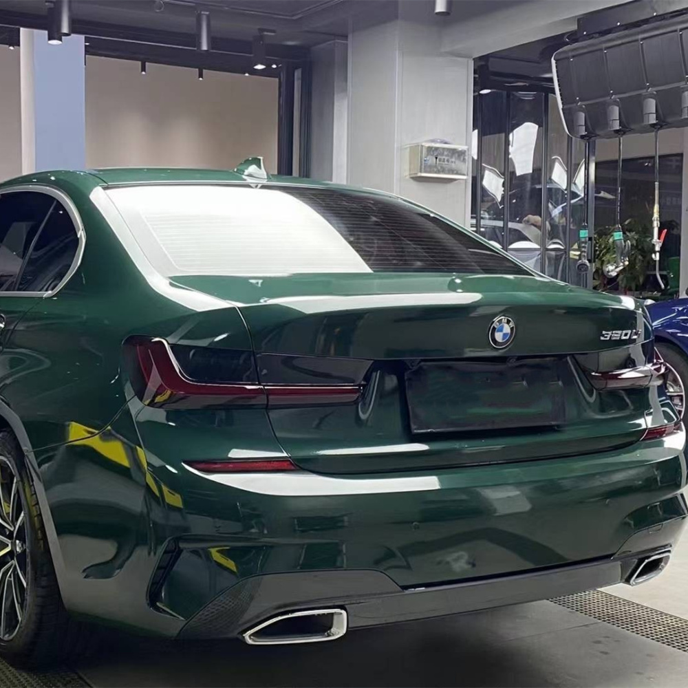 Ravoony Plus PET Glossy Viridis Green Car Vinyl Wrap