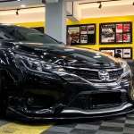 Ravoony Plus Gloss Metallic Black Car Vinyl Wrap