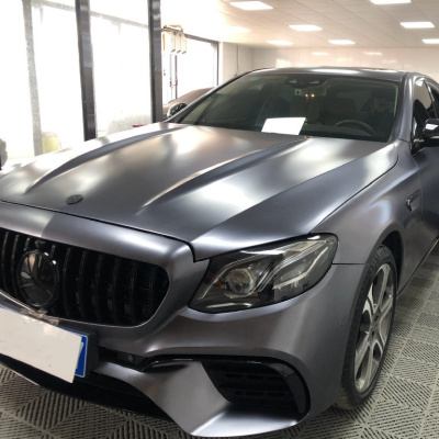 Ravoony Plus Pure Metal Dark Grey Car Vinyl Wrap 02
