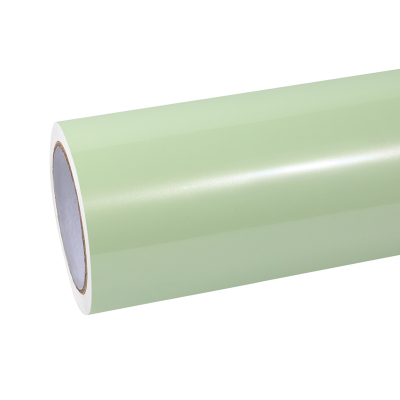 Ravoony Plus Gloss Avocado Green Car Vinyl Wrap 01