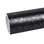 Ravoony Plus PET Matte Carbon Fiber Forging Black Vinyl Wrap