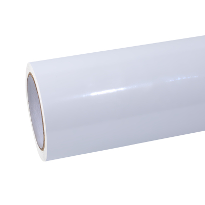 Ravoony Plus Gloss White Car Wrap 01