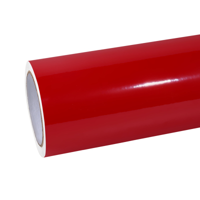 Ravoony Plus Porsche Gloss Carmine Red Vinyl Car Wrap Mazda Wrap 01