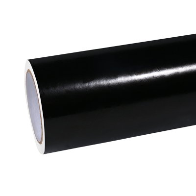 Ravoony Plus Pure Metal Black Car Vinyl Wrap 01