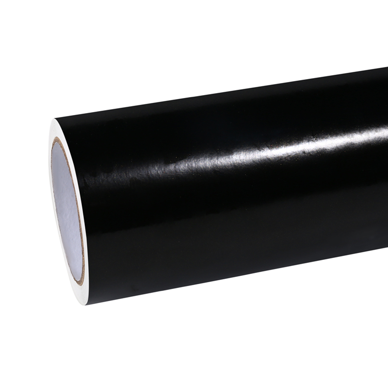 Ravoony Plus Pure Metal Black Car Vinyl Wrap