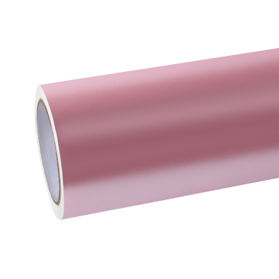 Ravoony Plus Pure Metal Cherry Pink Car Vinyl Wrap 01