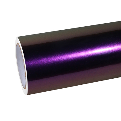 Ravoony Plus Chameleon Purple Red Vinyl Car Wrap 01
