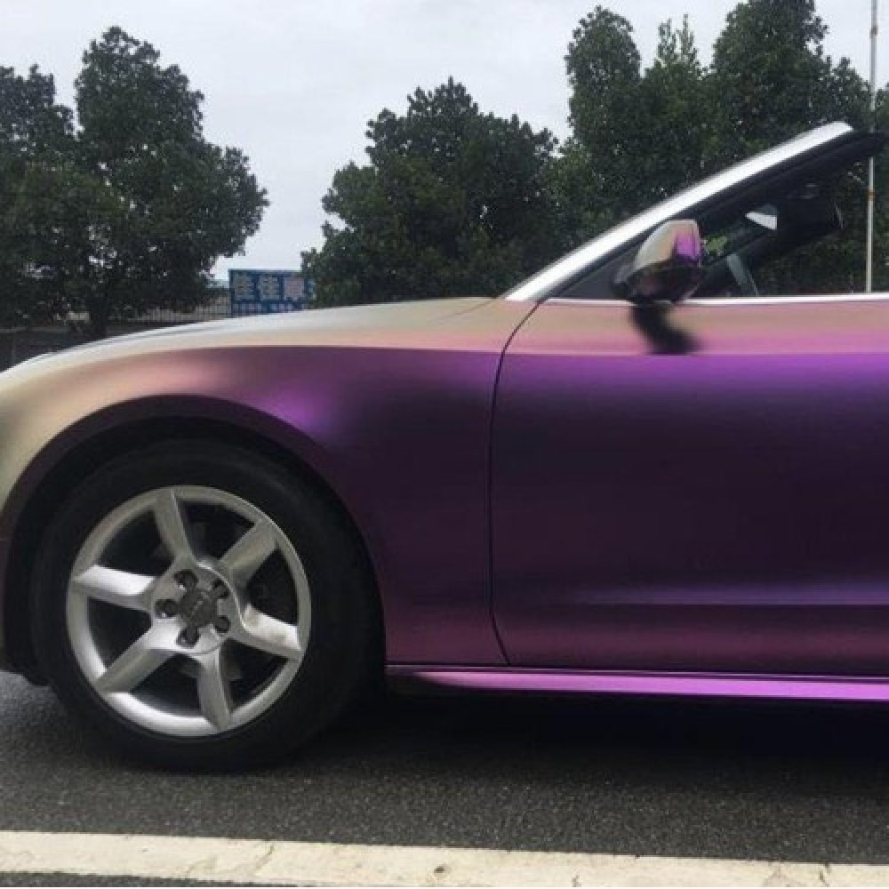 Ravoony Plus Diamond Purple Car Wrap