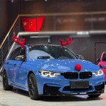Ravoony Plus Gloss Abudhabi Blue Car Vinyl Wrap