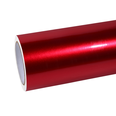 Ravoony Basic Gloss Metallic Vampire Red Vinyl Car Wrap 02