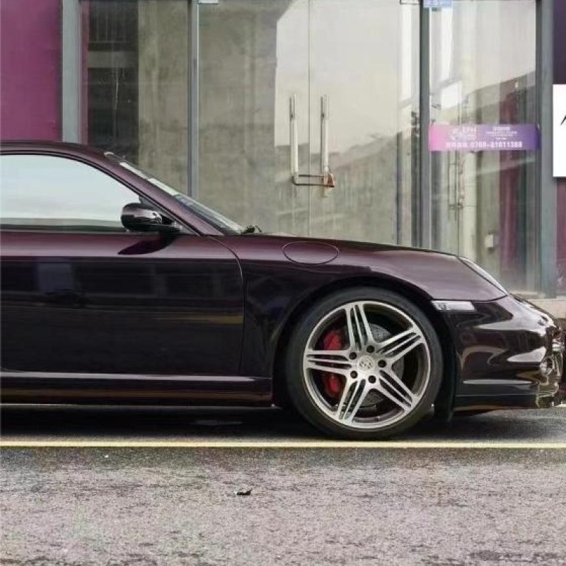 Ravoony Plus Ghost Midnight Red Vinyl Car Wrap