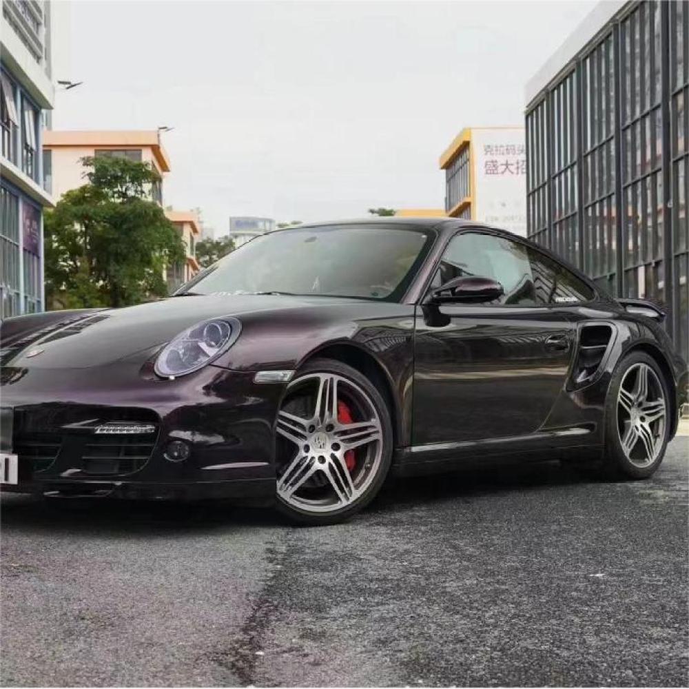 Ravoony Plus Ghost Midnight Red Vinyl Car Wrap