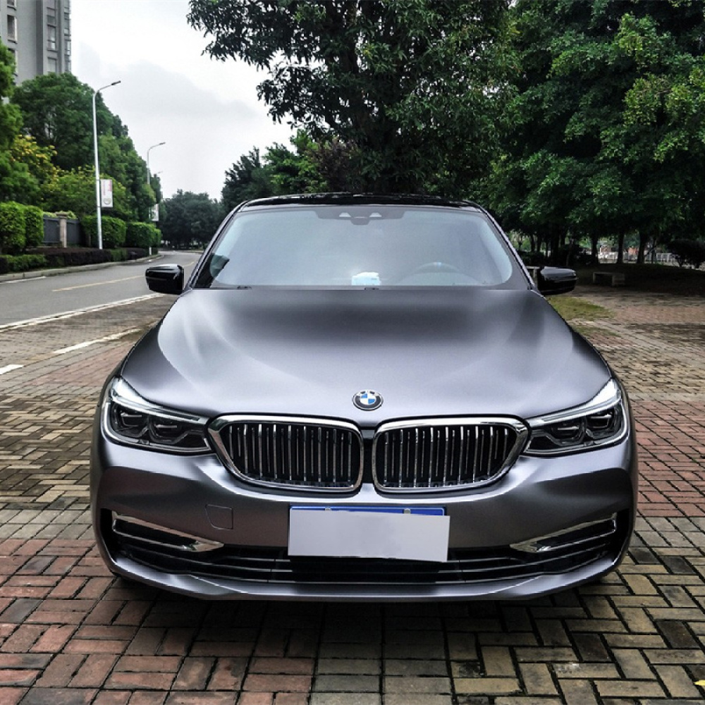 Ravoony Plus Pure Metal Carbon Grey Car Vinyl Wrap