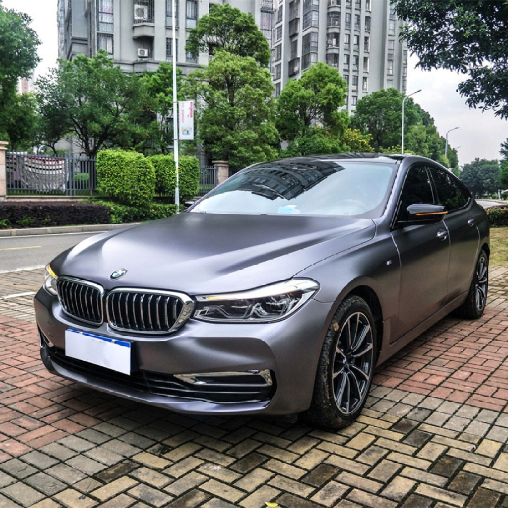 Ravoony Plus Pure Metal Carbon Grey Car Vinyl Wrap