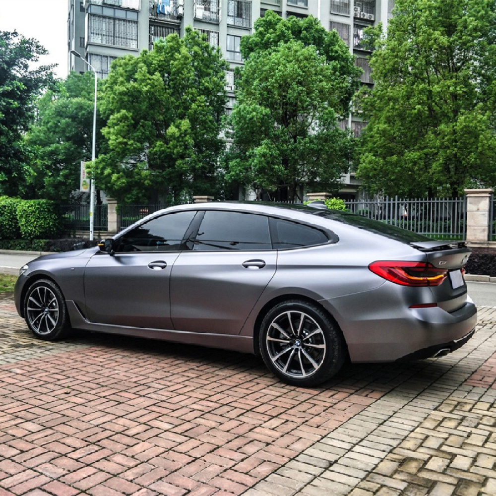 Ravoony Plus Pure Metal Carbon Grey Car Vinyl Wrap