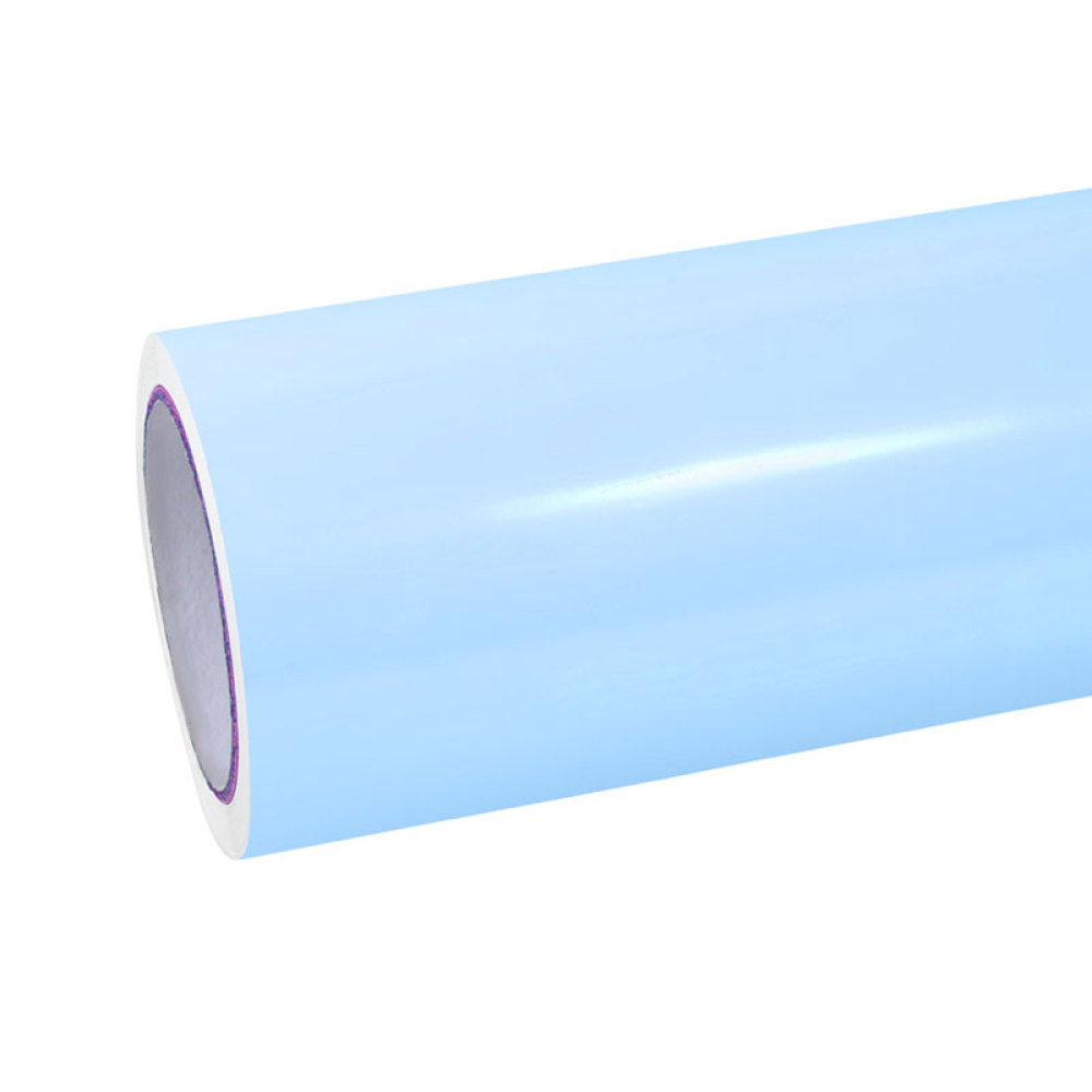 Ravoony Basic Gloss Crystal Mist Blue Vinyl Car Wrap