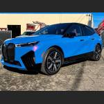 Ravoony Plus Glossy Diamond Blue Red Car Wrap