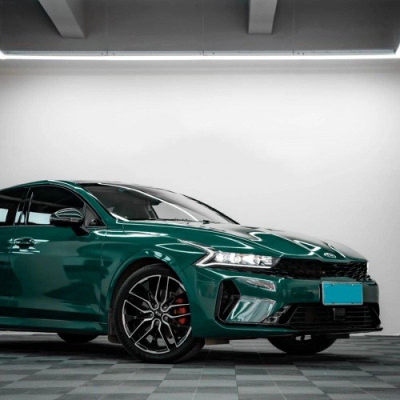 Ravoony Plus PET Audi Gloss Goodwood Green Vinyl Car Wrap