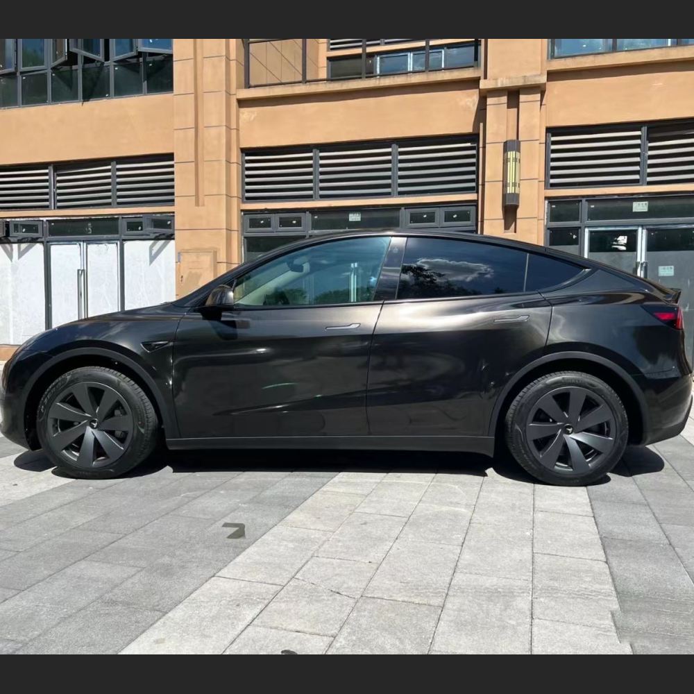  Ravoony Plus Glossy Metal Paint Black Car Wrap