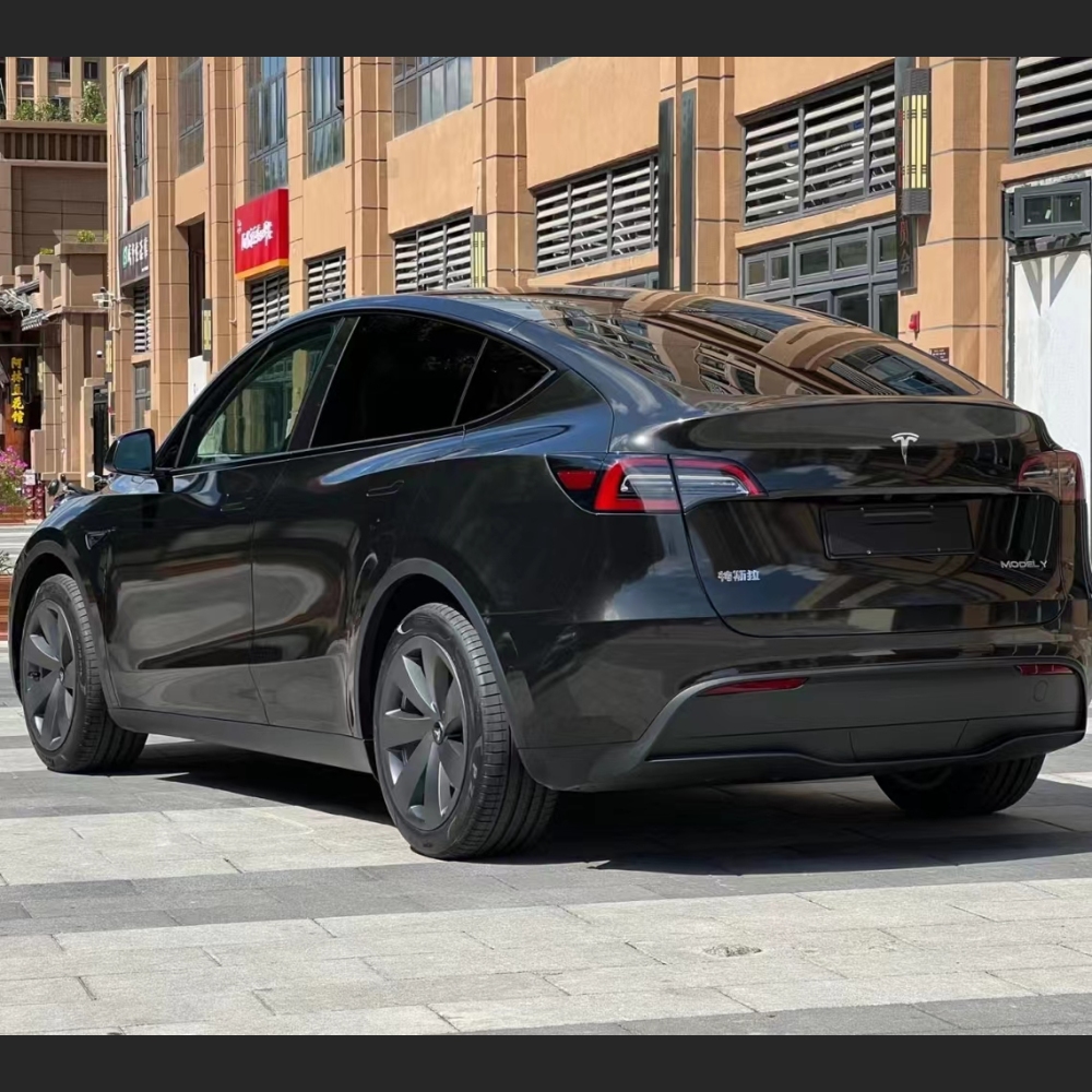  Ravoony Plus Glossy Metal Paint Black Car Wrap