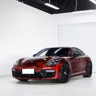 Ravoony Plus Tesla Gloss Midnight Cherry Red Vinyl Car Wrap 02