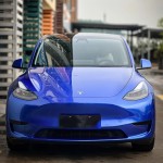 Ravoony Plus BMW Gloss Portimao Blue Vinyl Car Wrap
