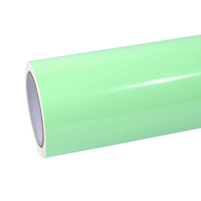 Ravoony Plus Ferrari Gloss Moss Green Vinyl Car Wrap 01