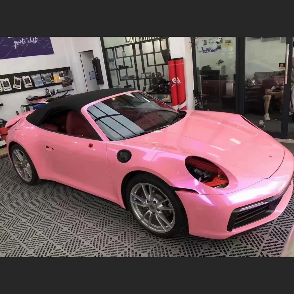Ravoony Plus Twin Candy Purple Pink Color Fliper Car Wrap