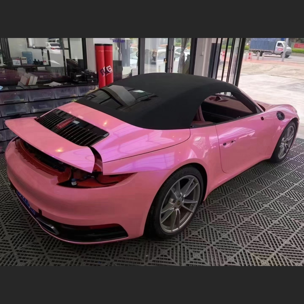Ravoony Plus Twin Candy Purple Pink Color Fliper Car Wrap
