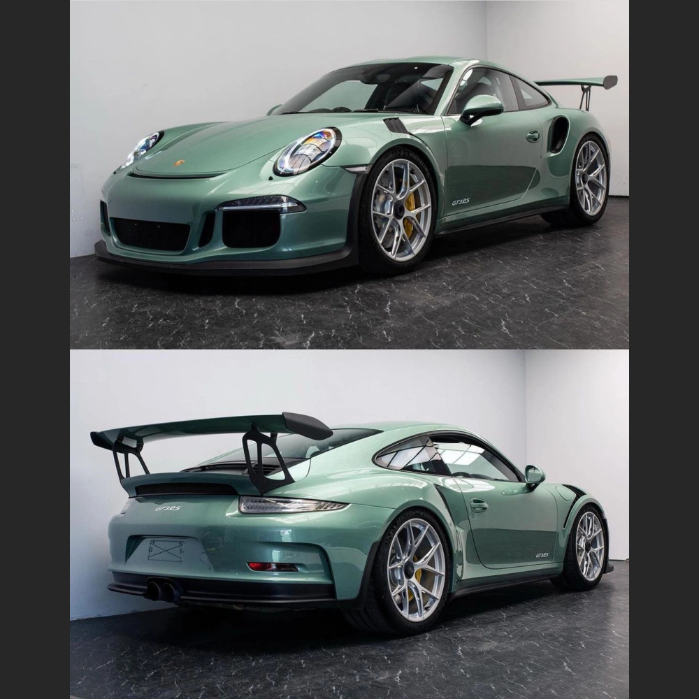 Ravoony Plus Ferrari Gloss Verde Francesca Green Vinyl Car Wrap