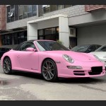 Ravoony Plus Matte Ceramic Barbie Pink Vinyl Car Wrap