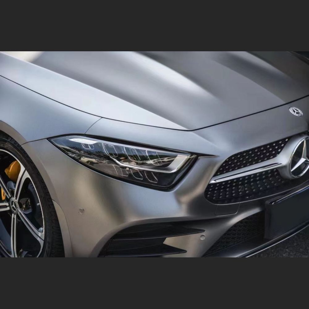 Ravoony Plus Matte AMG Grey Car Vinyl Wrap