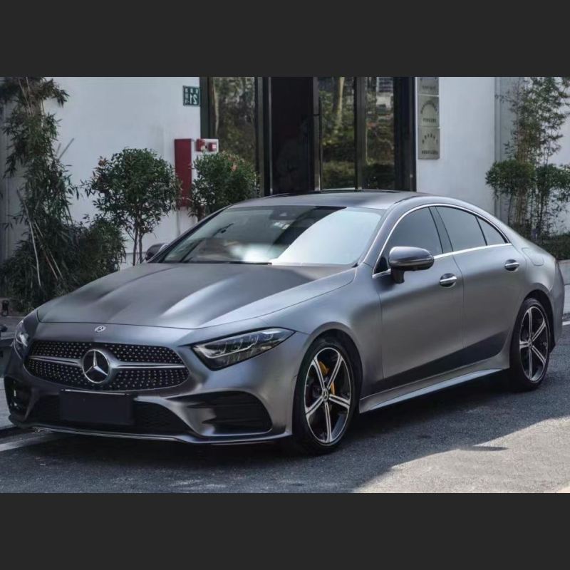 Ravoony Plus Matte AMG Grey Car Vinyl Wrap