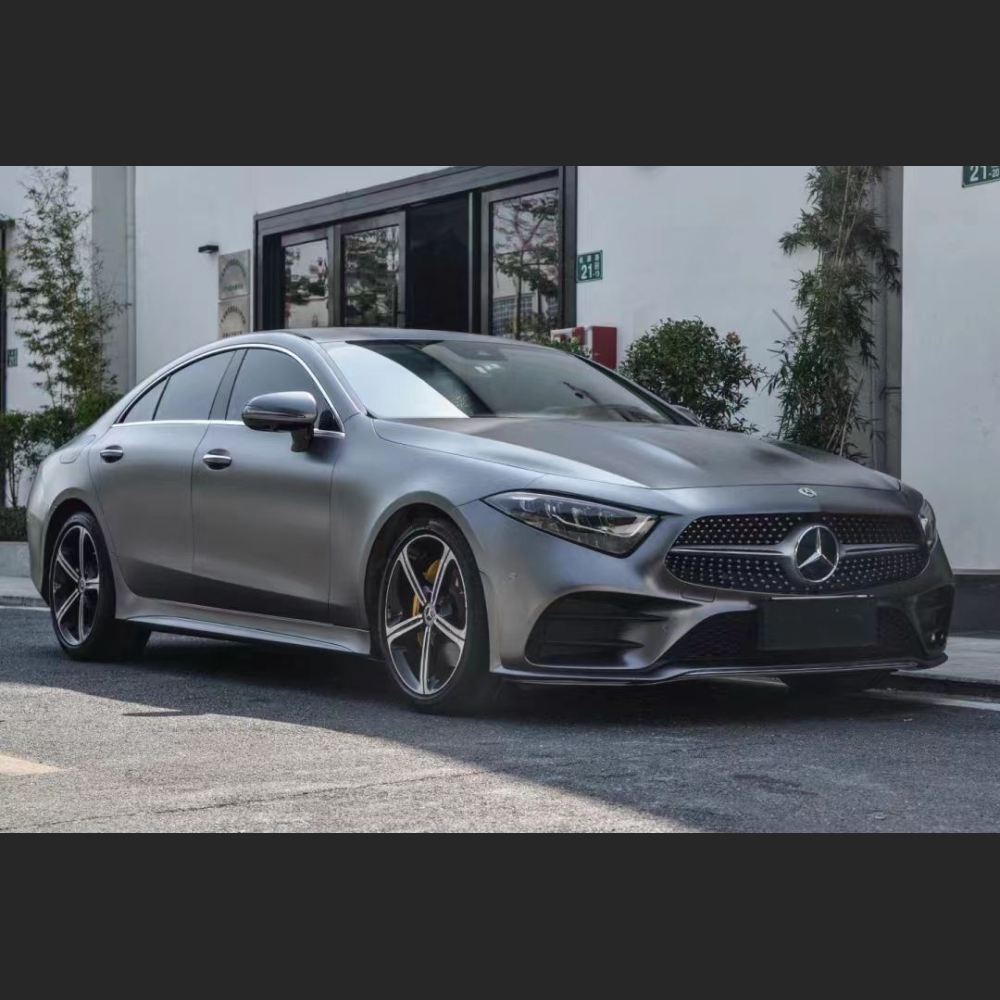 Ravoony Plus Matte AMG Grey Car Vinyl Wrap