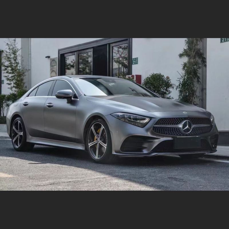 Ravoony Plus Matte AMG Grey Car Vinyl Wrap