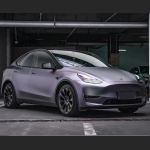 Ravoony Plus NIO Matte Capri Purple Grey Car Vinyl Wrap