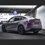Ravoony Plus NIO Matte Capri Purple Grey Car Vinyl Wrap