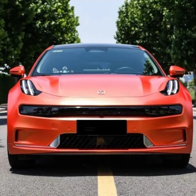 Ravoony Plus Matte Diamond Gold Orange Car Wrap 02