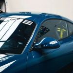 Ravoony Plus Glossy Porsche Deep Blue Car Vinyl Wrap