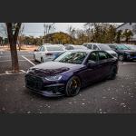 Ravoony Plus Audi Gloss Velvet Purple Car Vinyl Wrap