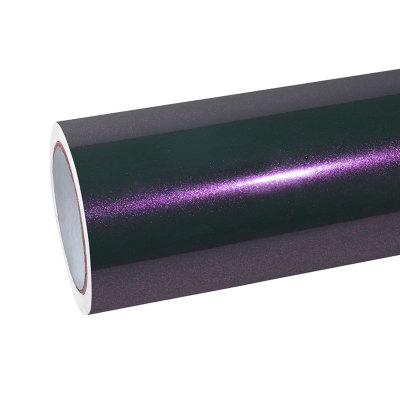 Ravoony Plus Audi Gloss Velvet Purple Car Vinyl Wrap 01