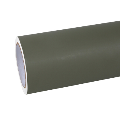 Ravoony Plus Ultimate Flat Khaki Green Car Wrap 01