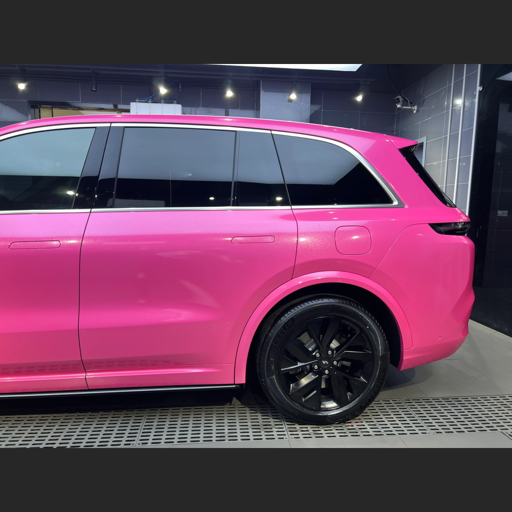   Ravoony Plus Sparkle Pink Car Vinyl Wrap