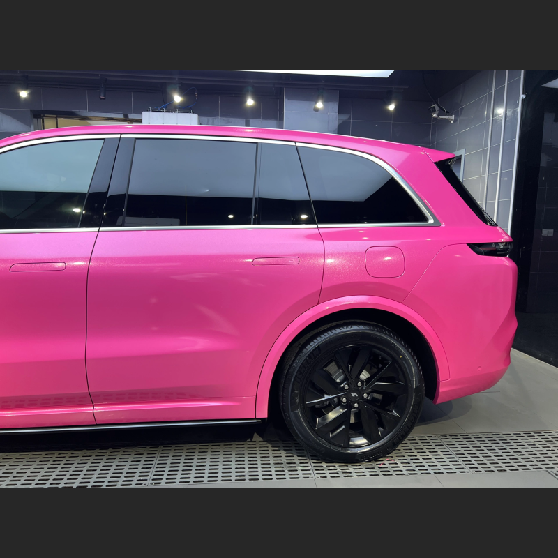   Ravoony Plus Sparkle Pink Car Vinyl Wrap