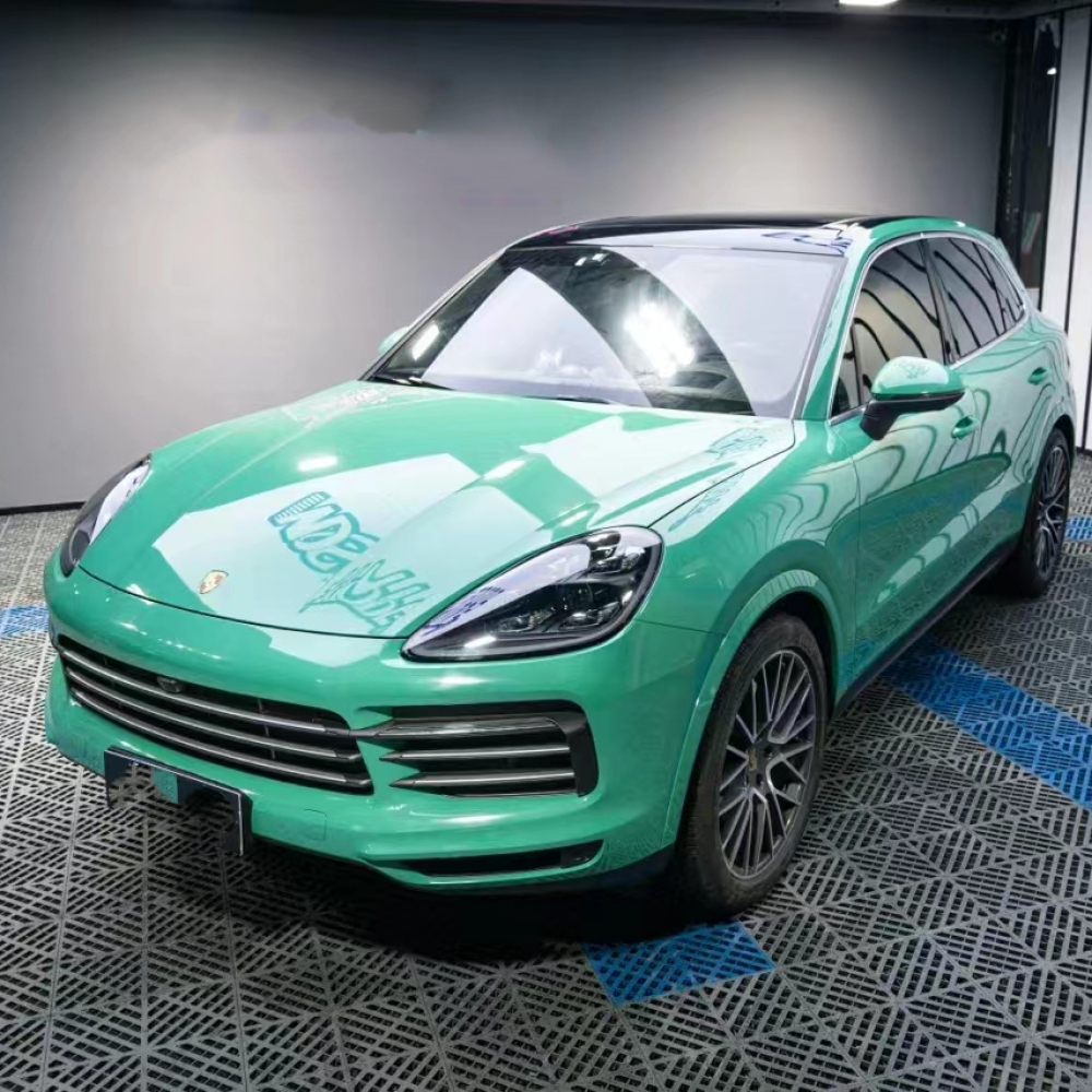 Ravoony Plus Gloss Vintage Green Car Viny Wrap